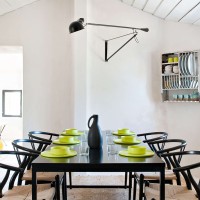 Flos 265 Black Adjustable Wall Lamp by Paolo Rizzatto