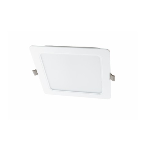 Lampo Pannello quadrato Slim LED Da Incasso 18W 170x170mm 230V IP54
