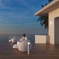 Beneito Faure TURA LED Floor Bollard for Outdoors IP65