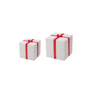Slide Design Merry Cube RGB LED Battery-Powered Christmas Box