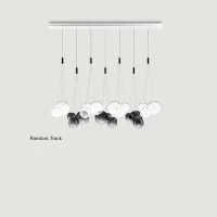 Lodes Random LED Glass Suspension Lamp By Chia-Ying Lee Lodes Random LED Glass Suspension Lamp By Chia-Ying Lee