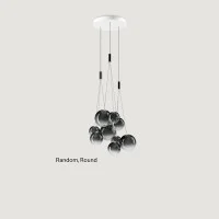 Lodes Random LED Glass Suspension Lamp By Chia-Ying Lee Lodes Random LED Glass Suspension Lamp By Chia-Ying Lee