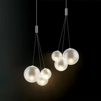 Lodes Random LED Glass Suspension Lamp By Chia-Ying Lee Lodes Random LED Glass Suspension Lamp By Chia-Ying Lee
