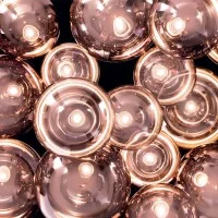 Lodes Random LED Glass Suspension Lamp By Chia-Ying Lee Lodes Random LED Glass Suspension Lamp By Chia-Ying Lee