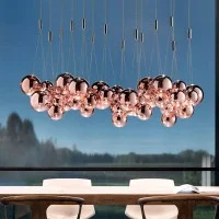 Lodes Random LED Glass Suspension Lamp By Chia-Ying Lee Lodes Random LED Glass Suspension Lamp By Chia-Ying Lee