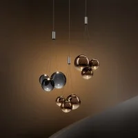 Lodes Random LED Glass Suspension Lamp By Chia-Ying Lee Lodes Random LED Glass Suspension Lamp By Chia-Ying Lee