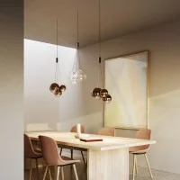 Lodes Random LED Glass Suspension Lamp By Chia-Ying Lee Lodes Random LED Glass Suspension Lamp By Chia-Ying Lee