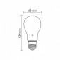 Marino Cristal E27 A65 11W LED Bulb With Twilight Sensor
