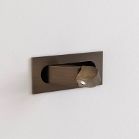 Astro Lighting Digit II LED Wall Lamp Polished Chrome recessed