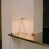 Flos To-Tie T3 Cylindrical Glass LED Table Lamp by Guglielmo Poletti
