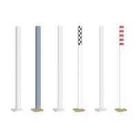 Rotaliana Ciminiere d'Italia LED Floor Lamp by Donegani & Lauda