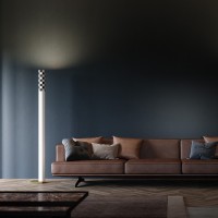 Rotaliana Ciminiere d'Italia Lampada LED da Terra by Donegani&Lauda