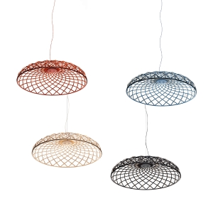 Flos Skynest S Lampada LED a Sospensione Intrecciata by M. Wanders