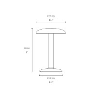 Flos Gustave Residential USB Rechargeable Battery LED Lamp