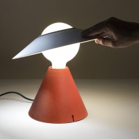 Stilnovo Fante Conical LED Table Lamp with Adjustable Disc