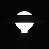 Stilnovo Fante Lampada LED da Tavolo Conica Disco Orientabile