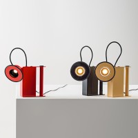 Stilnovo Minibox Magnetic Table Lamp by Castiglioni & Aulenti