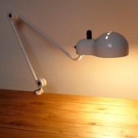 Stilnovo Topo Clamp Historical LED Table Lamp By Joe Colombo