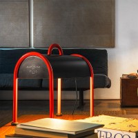 Stilnovo Valigia Historical LED Table Lamp By Ettore Sottsass