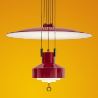 Stilnovo Saliscendi Adjustable LED Suspension Lamp By Castiglioni