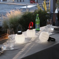 Martinelli Luce Kiki Cordless Lampada LED da Tavolo Ricaricabile IP65