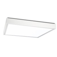 Lampo KIT Cornice Bianca Per Pannello 300x300mm LED Montaggio A Soffitto/Parete