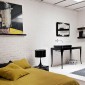 Flos Spun Light T1 Lampada da Tavolo Nero Lucido