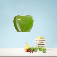 Aldo Bernardi Fruits LED Ceramic Suspension Lamp for Indoors