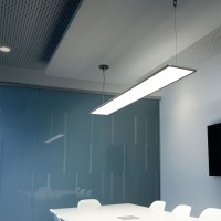 Flos Superflat 60x60 High Efficiency LED Suspension Lamp