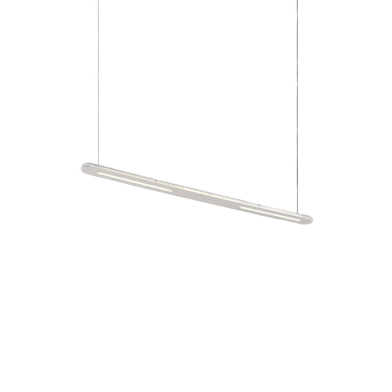 Cattaneo Tratto S Linear LED Suspension Lamp with Bi-emission