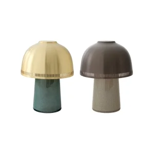 &Tradition Raku Lampada LED a Batteria Ricaricabile in Ceramica