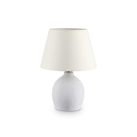Ideal Lux Boulder Handcrafted Cement Table Lamp