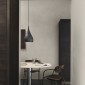 &Tradition Spinning Suspension Lamp Matt Black by Benjamin Hubert