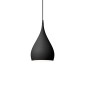 &Tradition Spinning Suspension Lamp Matt Black by Benjamin Hubert