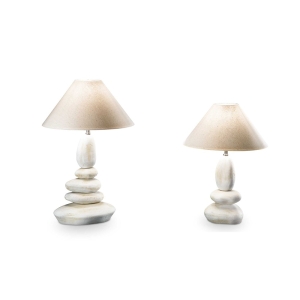 Ideal Lux Dolomiti Ceramic Table Lamp for Indoors