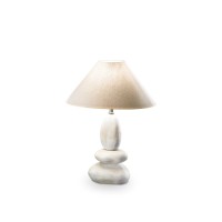 Ideal Lux Dolomiti Ceramic Table Lamp for Indoors