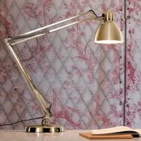 Fontana Arte Naska Large LED Adjustable Table Lamp for Indoors Fontana Arte Naska Large LED Adjustable Table Lamp for Indoors