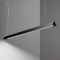 Ideal Lux V-Line Linear LED Suspension Lamp for Indoors