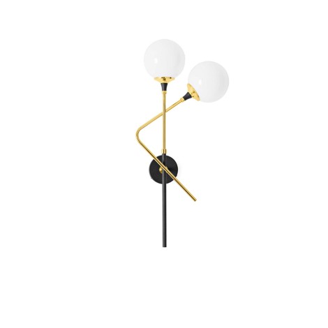 copy of Stilnovo Galassia Single Light Wall Lamp in Glass for Indoors