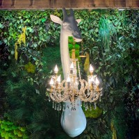 Qeeboo Giraffe In Love Wall Lamp E14 Socket for Indoor