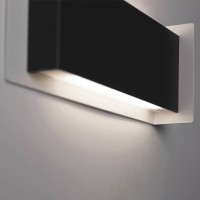 Cattaneo Abbraccio Rectangular Biemission Wall Lamp for Indoor