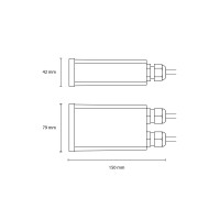 Flos Power supply 24Vdc 20W / 220-240V IP67 Class II Waterproof