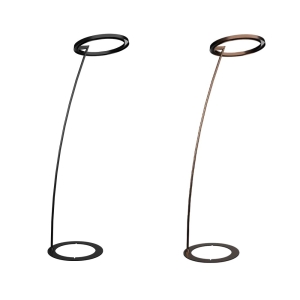 Linea Light Lira Lampada LED da Terra ad Anello per Esterno