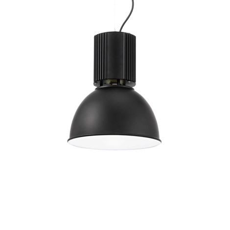 Ideal Lux Hangar Suspension Lamp Industrial Style In Aluminum