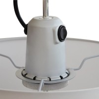 Artemide Tolomeo Mega Floor Lampada E27 ON/OFF in Raso 420