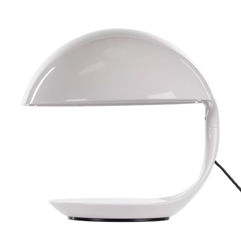 Martinelli Luce Cobra Table Lamp White By Elio Martinelli 1968