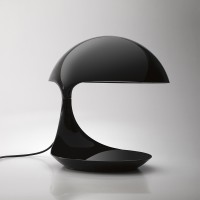 Martinelli Luce Cobra Table Lamp Black By Elio Martinelli 1968