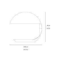 Martinelli Luce Cobra Texture Table Lamp By Adolini+Simonini