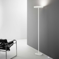 Ideal Lux Colonna Minimal LED Floor Lamp in Metal