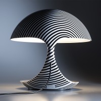 Martinelli Luce Cobra Texture Lampada da Tavolo By Area-17